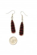 Striped Teardrop Earrings